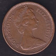 İngiltere 1/2 Penny 1978