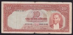 2.EMİSYON BARBUN 10 LİRA E23 27642 TEMİZ +