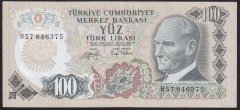 6.EMİSYON 2.TERTİP 100 LİRA H57 846375 ÇÇT +