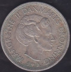 DANİMARKA 5 KRON 1974
