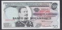 Mozambik 50 Escudos 1976 Çil Z Serisi