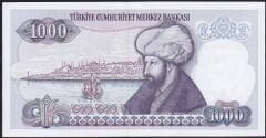 7.Emisyon 2.Tertip 1000 Lira F50 484460 Çil
