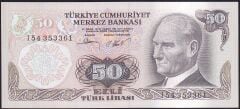 6.Emisyon 2.Tertip 50 Lira I54 353361 Çil