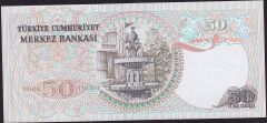 6.Emisyon 2.Tertip 50 Lira I54 353361 Çil