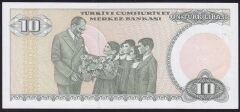 7.Emisyon 2.Tertip 10 Lira D73 635559 Çil