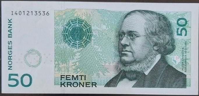 Norveç 50 Kroner 2015 Çil Pick 46d