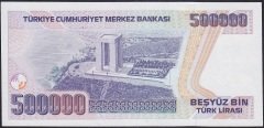 7.EMİSYON 3.TERTİP 500000 LİRA F86 149122 ÇİLALTI ÇİL
