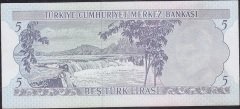 6.Emisyon 2.Tertip 5 Lira K05 300025 Çil