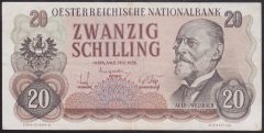 AVUSTURYA 20 ŞİLİNG 1956 ÇOK TEMİZ +