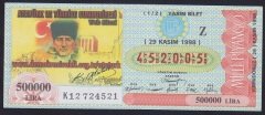 1998 29 KASIM YARIM BİLET