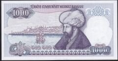 7.Emisyon 2.Tertip 1000 Lira F46 017835 Çil