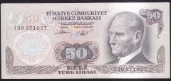 6.Emisyon 2.Tertip 50 Lira I39 371027 Ççt Çilaltı