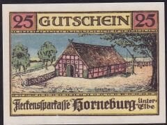 Almanya 25 Pfennig Notgeld 1921 Çil