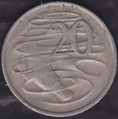 Avusturalya 20 Cent 1973