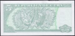 Küba 5 Pesos 2019 Çilaltı Çil