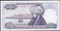 7.Emisyon 2.Tertip 1000 Lira F43 091845 Çilaltı Çil