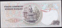 6.Emisyon 2.Tertip 50 Lira I37 203146 Çilaltı Çil