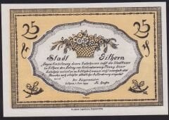 Almanya 25 Pfennig Notgeld 1921 Çil