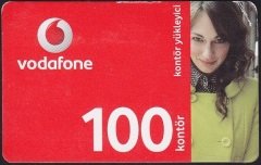 Vodafone Hazır Kart 100 Kontör