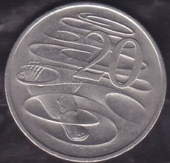 Avusturalya 20 Cent 2015