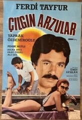 Ferdi Tayfur - Yaprak Özdemiroğlu - Çılgın Arzular - Film Afişi