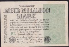 Almanya 1000000 Mark 1923 Çok Temiz+