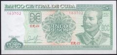 Küba 5 Pesos 2019 Çil