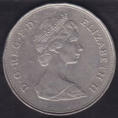İngiltere 25 Pence 1981 Prens Charles ve Lady Diana düğünü Hatıra Para