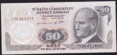 6.Emisyon 1.Tertip 50 Lira I30 611927 Çilaltı Çil