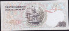 6.Emisyon 1.Tertip 50 Lira I30 611927 Çilaltı Çil