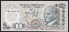 6.EMİSYON 2.TERTİP 100 LİRA H47 285451 ÇİLALTI ÇİL