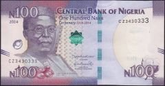 Nijerya 100 Naira 2024 Çil Hatıra 100.Yıl 3430333