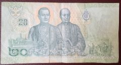 TAYLAND 20 BAHT 2018 ÇOK TEMİZ + eski para satan yerler