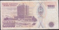 7.Emisyon 2.Tertip 20000 Lira G24 912493 Temiz