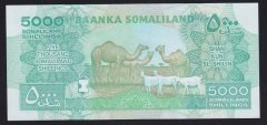 SOMALİLAND 5000 ŞİLİN 2011 ÇİL - P-21a