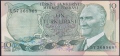 6.EMİSYON 2.TERTİP 10 LİRA L57 368968 ÇİLALTI ÇİL