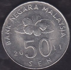 MALEZYA 50 SEN 2011