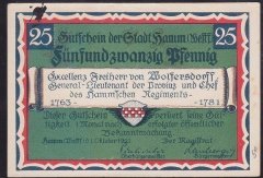 ALMANYA 25 PFENNİNG NOTGELD 1921 ÇİLALTI ÇİL