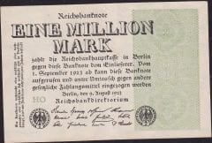 Almanya 1000000 Mark 1923 Çok Çok Temiz+