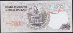 6.Emisyon 1.Tertip 50 Lira I24 033760 Çilaltı Çil