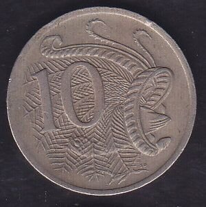 Avustralya 10 Cent 1974