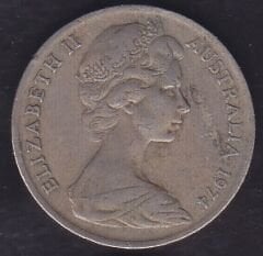 Avustralya 10 Cent 1974