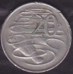 Avusturalya 20 Cent 1976