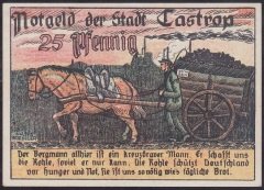 ALMANYA 25 PFENNİNG NOTGELD 1921 ÇİL