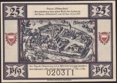 Almanya 25 Pfennig Notgeld 1921 Çil