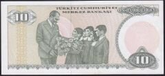 7.Emisyon 2.Tertip 10 Lira D53 382608 Çil
