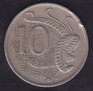 Avustralya 10 Cent 1971