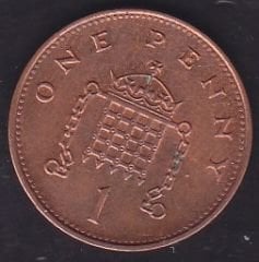 İngiltere 1 Penny 1996