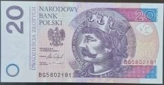 Polonya 20 Zloty 2016 Çil Pick 184