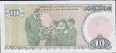 7.Emisyon 1.Tertip 10 Lira B15 403500 Çilaltı Kısa Kaş